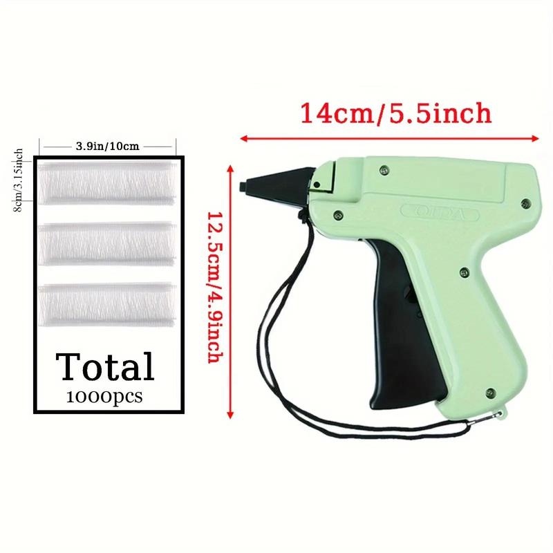 Tagging Gun for Clothing, Standard Retail Price Tag Attacher Gun Kit for Clothes Labeler with Barbs Fasteners, Tagging Gun for Store Warehouse 1