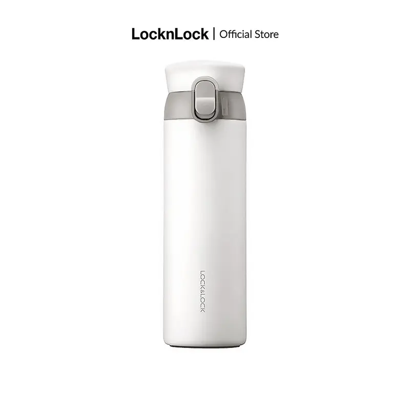 Bình Giữ Nhiệt LocknLock Wannabe One Touch 450ml LHC3240, Hàng Chính Hãng, Nắp Bật 1 Chạm - JoyMall[tặng ống hút thẳng từ 01/07 - 08/07/25 chỉ có trên livestream] 4