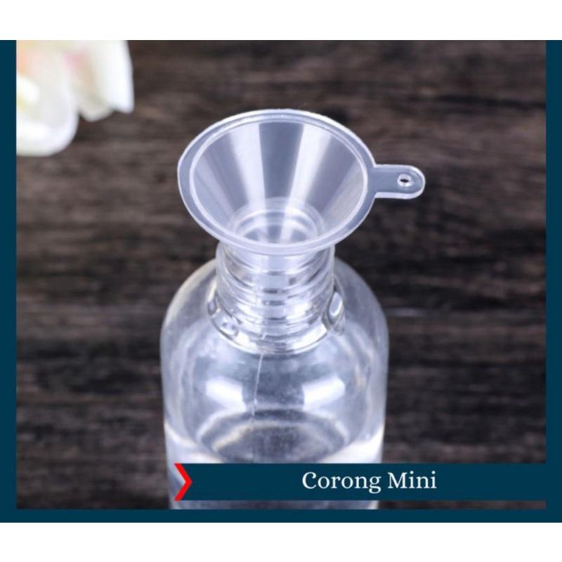 Corong Mini Plastik Corong Mini Botol Plastik Kosong Corong Mini Botol Parfume Kosong 1