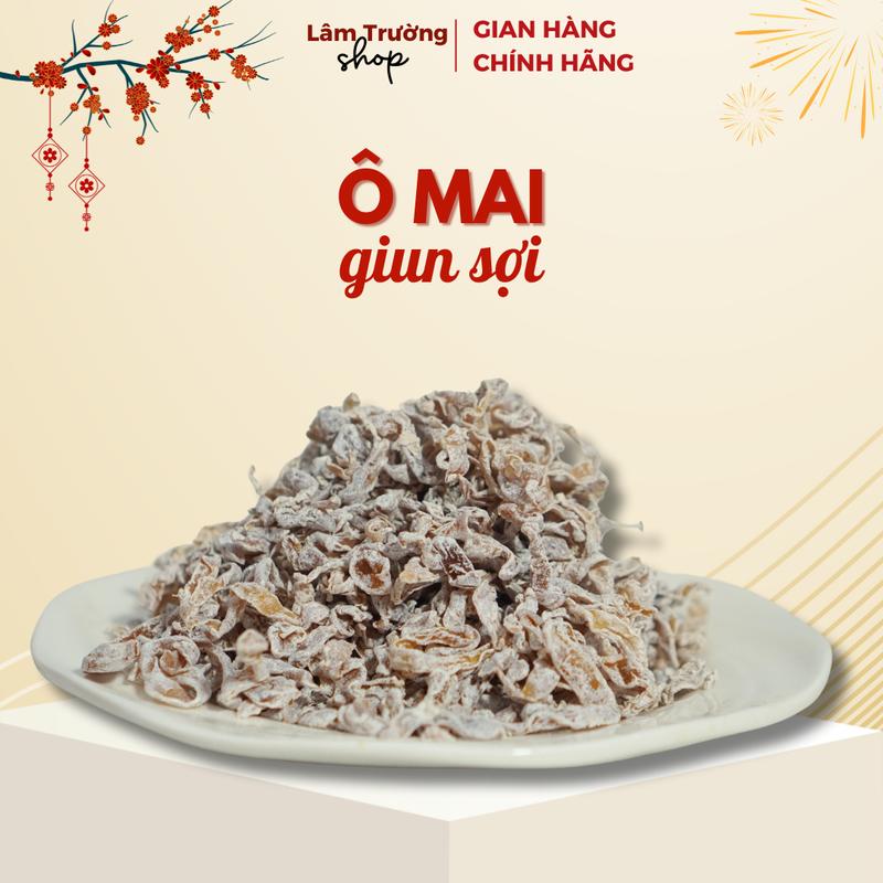 Ô mai giun sợi nhà làm đảm bảo ATVSTP chua ngọt thơm ngon - Snack Ăn Vặt - Thức Ăn Food