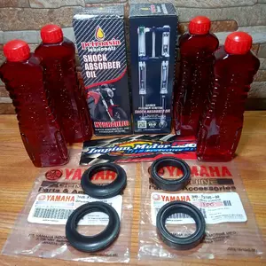 Paketan seal shock depan motor RXKING RX-KING RX KING seal shock sil abu oil shock Motorcycle