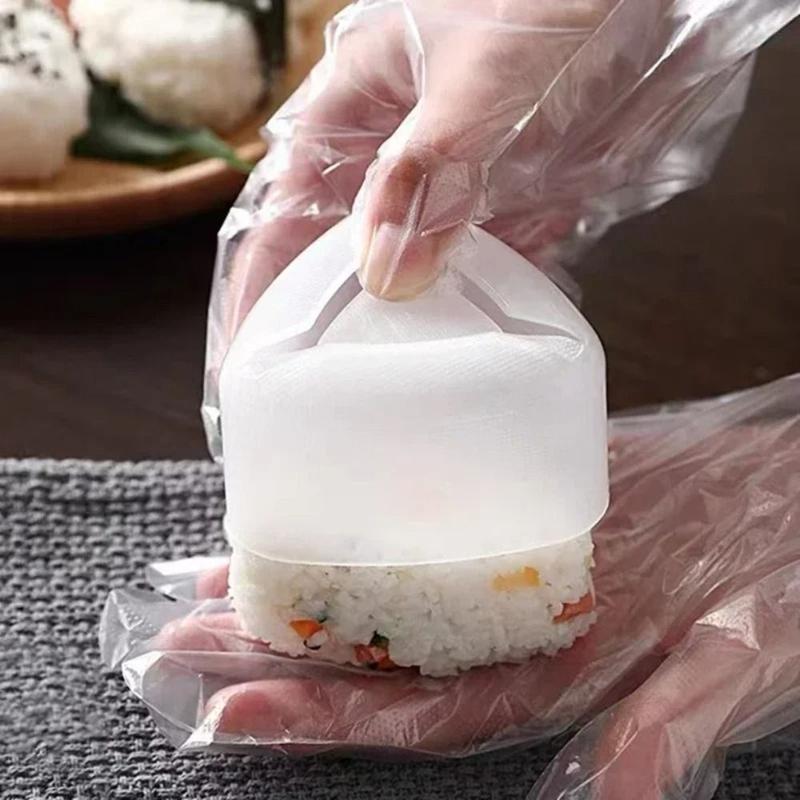Product Introduction of New DIY Rice Ball Mold Cartoon Shape Transparent Sushi Mould Non-stick Kitchen Gadgets Bento Accessories 18