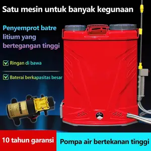 Zextramax Shop Sprayer Elektrik Pertanian 16 Liter Bodi Tebal Pompa Tekanan Tinggi Baterai Jumbo Garansi 20 Tahun Ideal untuk Kebutuhan Pertanian