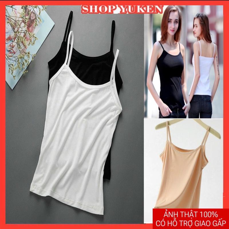 Áo lót lá 2 dây. Áo lót học sinh, sinh viên, và các bạn văn phòng mặc vest rất đẹp chất liệu cotton mềm và mát lắm co dãn 4 chiều màu da , đen, trắng size từ  35kg đến 65kg