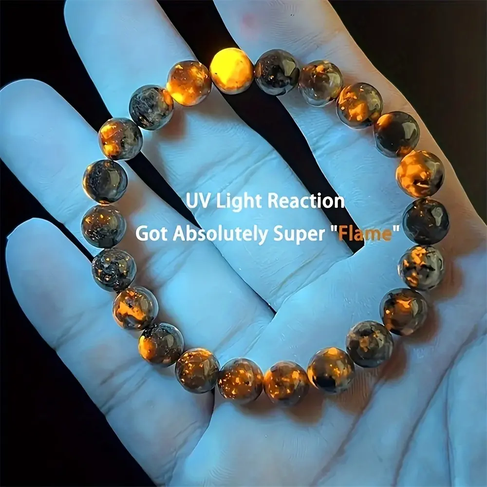 Punk Rock Natural Stone Bracelet - High-End Fashion Accessory
