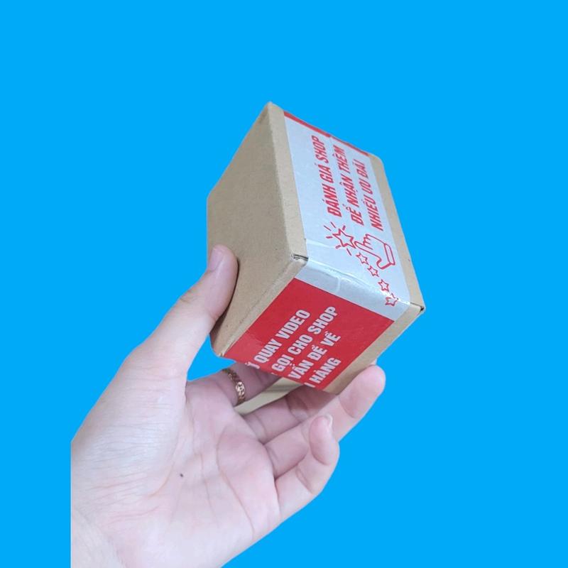 Size 10x6x6 -100 Cái Thùng Carton Đóng Hàng, hopshipcod, Thùng Giấy 3 lớp cứng chắc chắn, hộp carton
