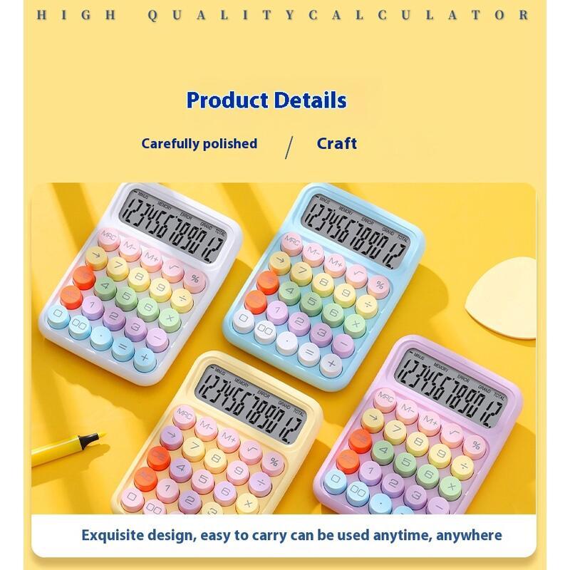 Product Introduction of 2025 New Color High Beauty nical Keyboard Calculator Student Exam Portable Computer Large Screen 23