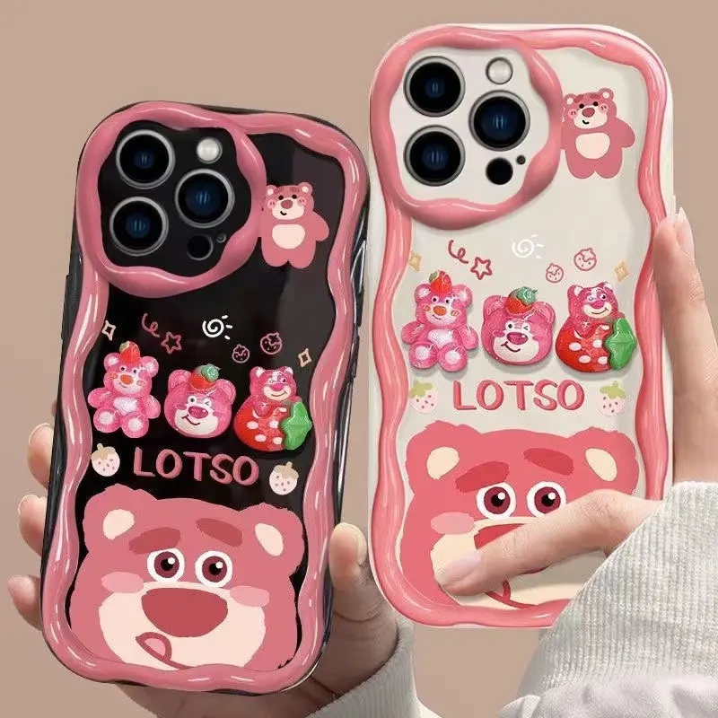 ốp GẤU LOSTO  xinh xẻo TPU dành cho nhiều dòng máy samsung,oppo,vivo,realme,xiaomi redmi,ip