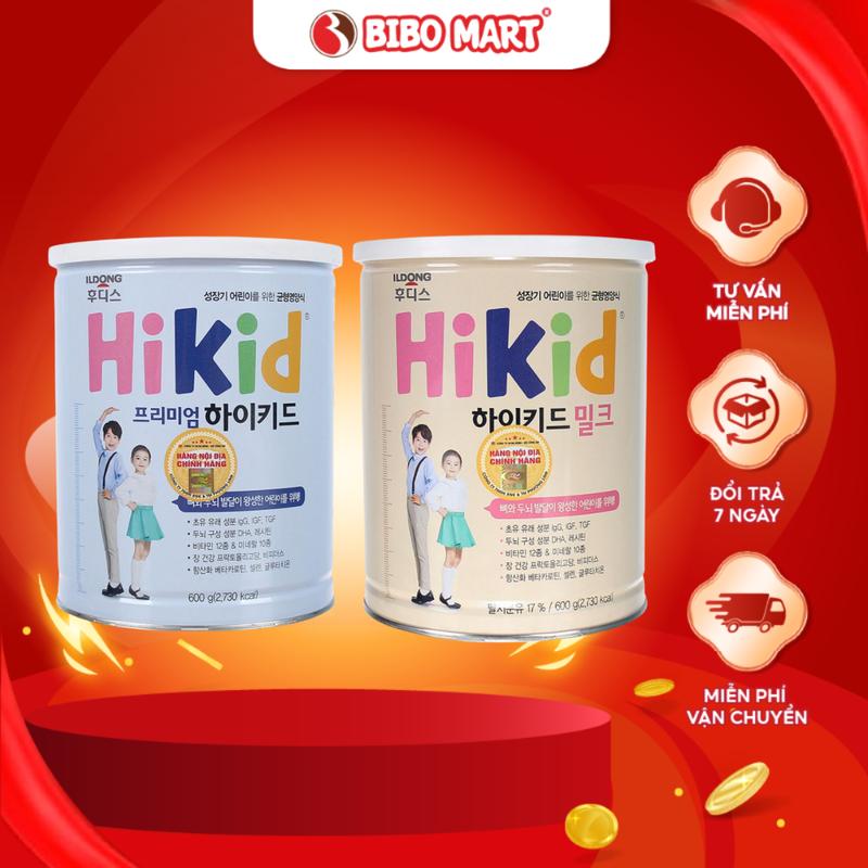 Sữa HIKID Nội Địa Hàn Đủ Vị Vani/Premium/Dê Hỗ Trợ Tăng Chiều Cao Cho Bé - Bibo Mart