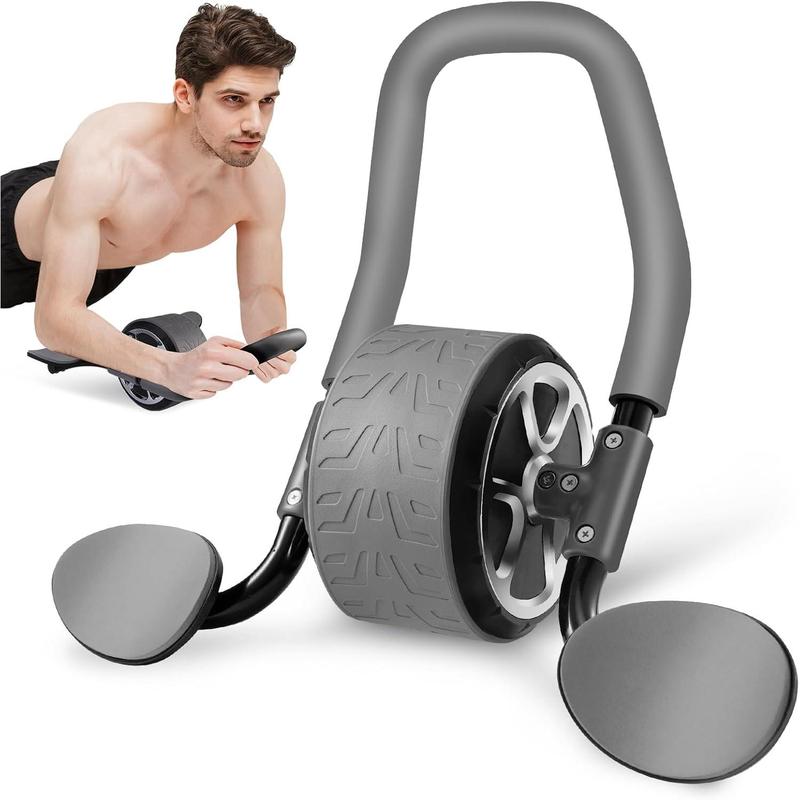 Ab Roller Wheel - Elbow Support Automatic Rebound Abdominal Wheel with ...