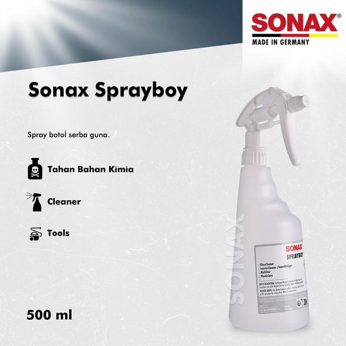 Gambar Sonax Sprayboy 500 ml Botol Spray Tahan Kimia Chemical Sprayer dari Mitech Protection Kota Tangerang Selatan Tokopedia
