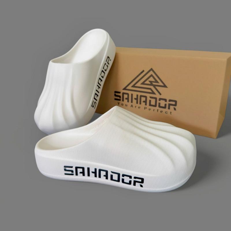  Dép sục đúc nguyên khối SAHADOR Superstar chống nước cao 4cm full size nam nữ Hottrend 2025 SO01 