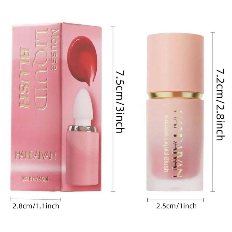 Long Lasting Liquid Blush, 1 Count Natural Look Matte Blush for Daily Makeup, Lightweight Blush, Soft Color Shadow, Suitable for All Skins, Flawless, Makeup Products 2