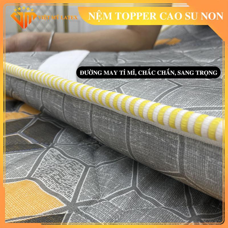 Product Introduction of Nệm Topper cao su non cao cấp độ dày 3cm-7cm đàn hồi cao, êm ái thoáng khí không xẹp lún, nệm văn phòng, nệm ký túc xá cao su nhân tạo 18