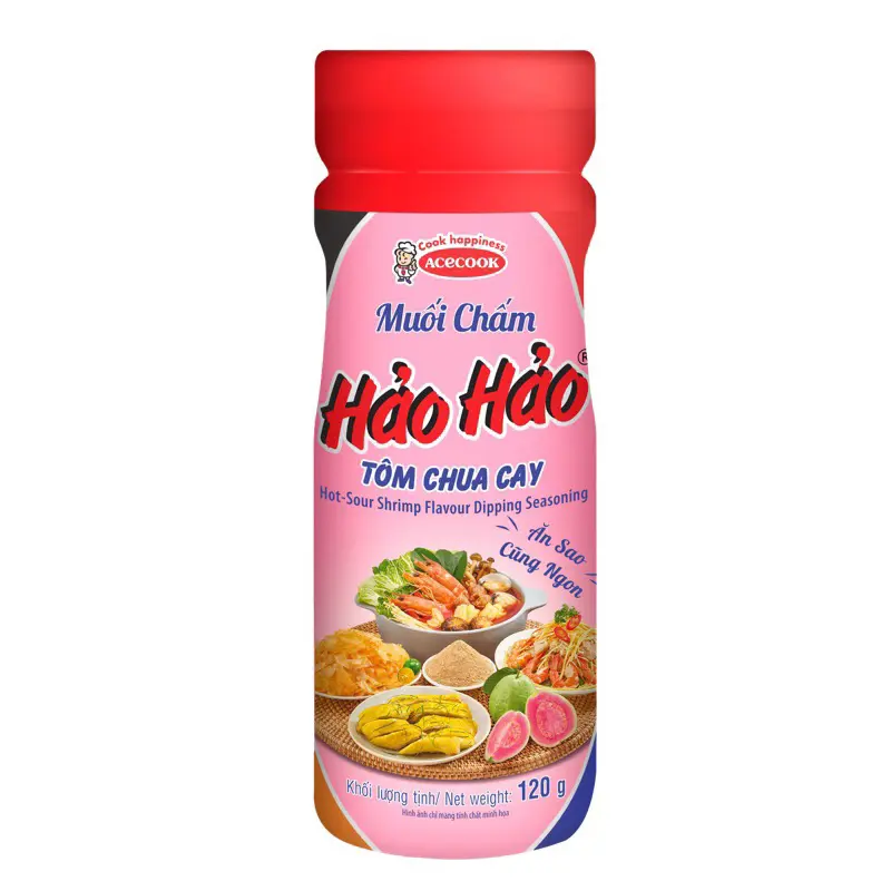 Muối chấm Hảo Hảo hộp 120g ( mẫu mới)
