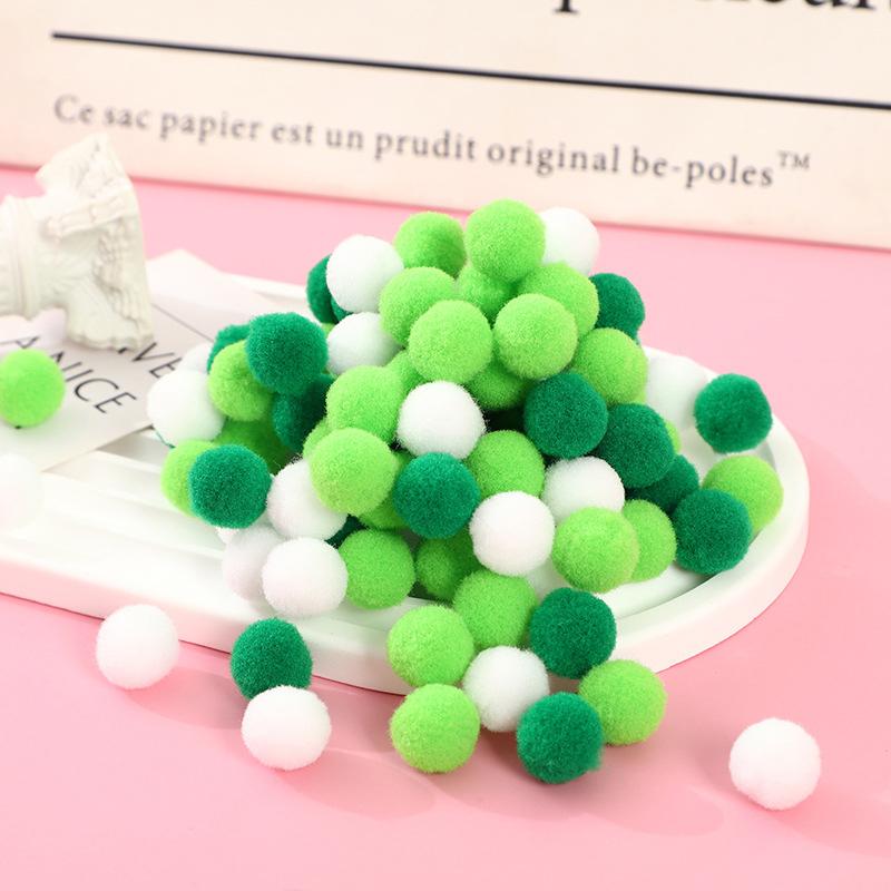 Product Introduction of Bóng Pompom Macaroon, 100 Cái / lốc, Bóng Nhồi Bông Lông Mịn, 10mm, Đồ Trang Trí Tự Làm Thủ Công, Phụ Kiện Chất Liệu Băng Đô Đồ Chơi, Nhiều Màu Sắc 20