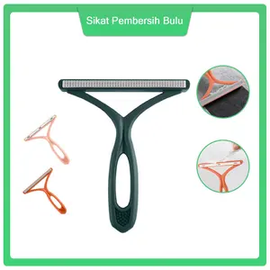 Pet Hair Remover Sikat Pembersih Bulu Alat Pembersih Bulu Hewan Kucing Anjing Kelinci Pet Brush Manual Trimmer Lint Remover