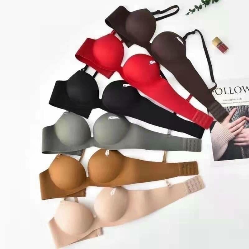 A01 (có size 40, 42) - Áo su lá, áo lót chất su non siêu êm đẹp dày 3 cm - Tân Uyên Shop Nhung Voi Nữ Tua Rua Bra