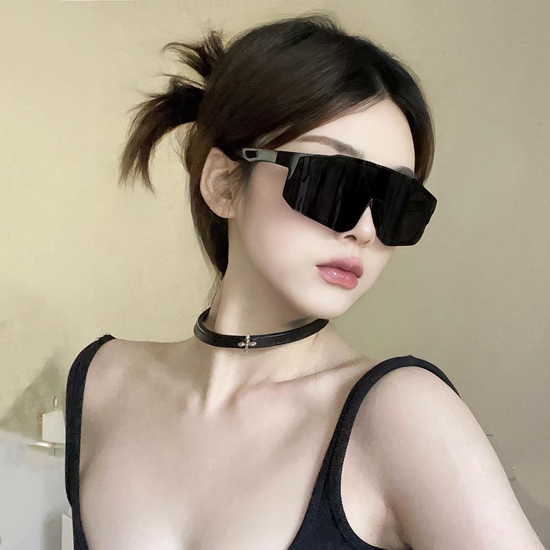 Kính Râm Đạp Xe, Ngoài Trời, Chống Gió, Che Nắng, Kính Thể Thao, Phân Cực, Dành Cho Nam Và Nữ, Đầy Màu Sắc, Kính Mắt Lớn 5