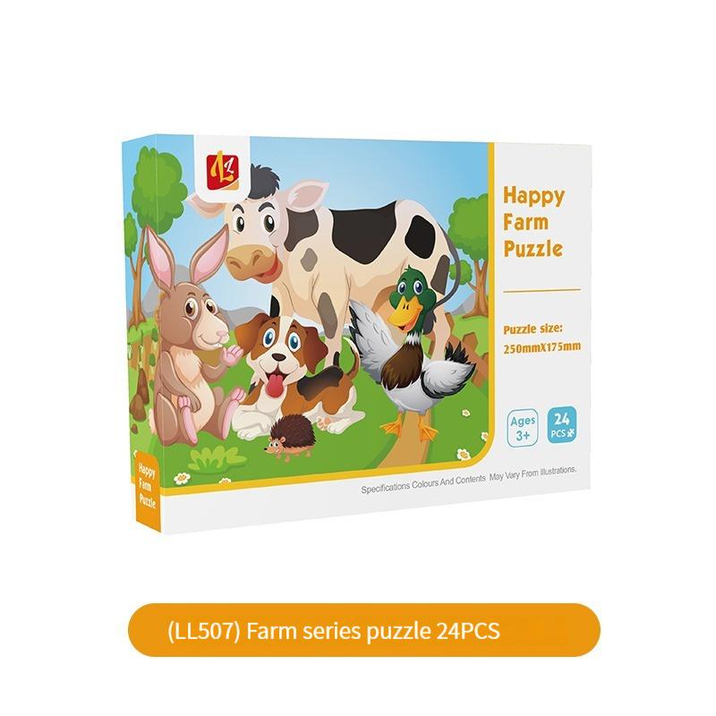 Product Introduction of Đồ Chơi Ghép Hình Trẻ Em, 24 Chiếc, Thiết Kế Động Vật Dễ Thương Và Hoạt Hình Dưới Biển, Khó Khăn Thấp, Vẽ, Thử Thách Nhỏ, Đồ Chơi Giáo Dục, Thích Hợp Cho Trẻ Mẫu Giáo, Tuyệt Vời Làm Quà Tặng Toy Voi 11