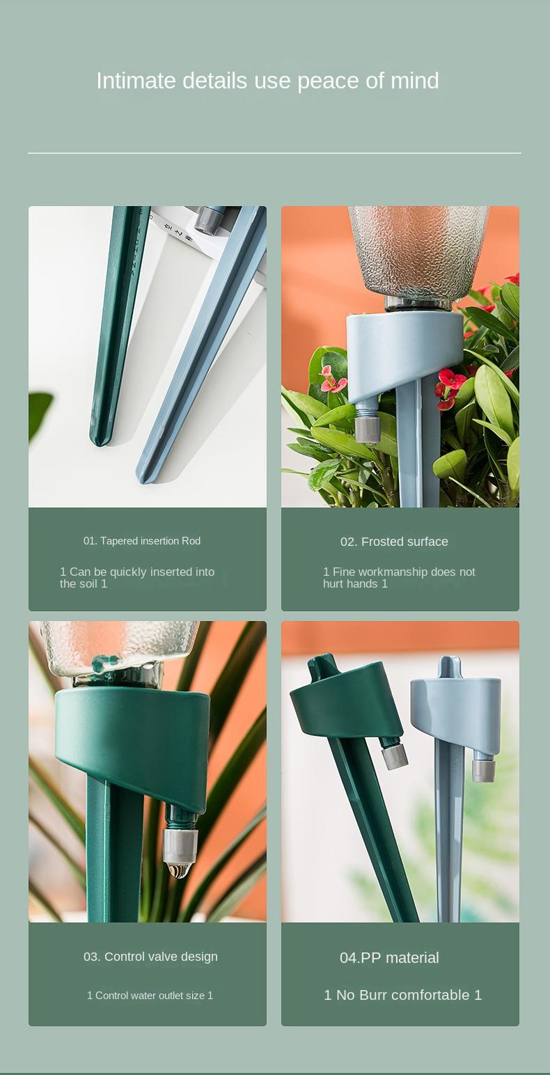 Product Introduction of Automatic Watering Tool, Drip Irrigation, Plant Watering System, Home Use, Travel Watering Can, Water Bottle for Plants 8