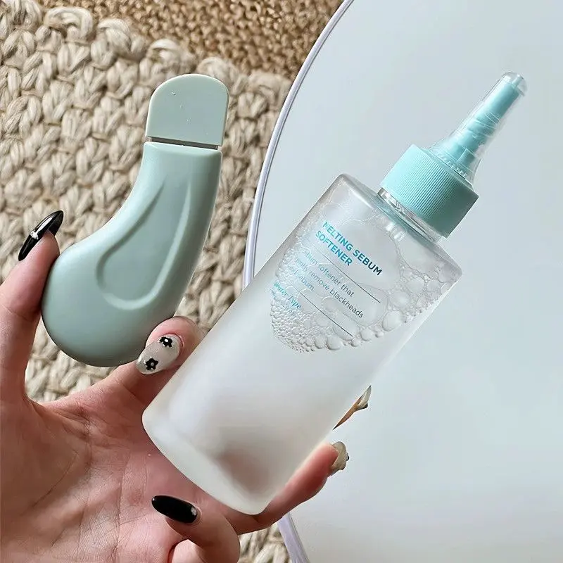 Blackhead Cleaning Gadget! Scraping Pore Cleanser Manual Blackhead Removing Pore Acne Facial Beauty Tool Skincare Comfort Cleansing
