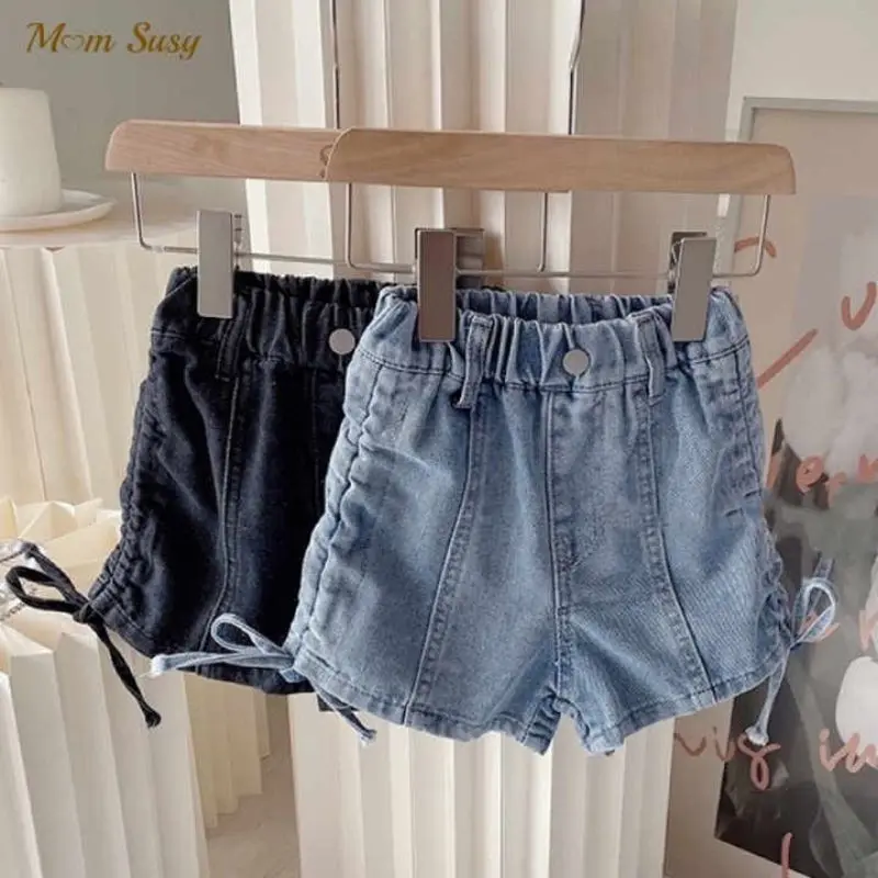 Hotpants Jeans Serut Anak Perempuan Usia 1-12 Tahun