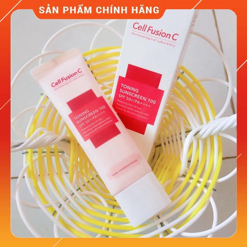 {chính hãng} Kem Chống Nắng nâng tone chống tia UV Cell Fusion C 30ml 1