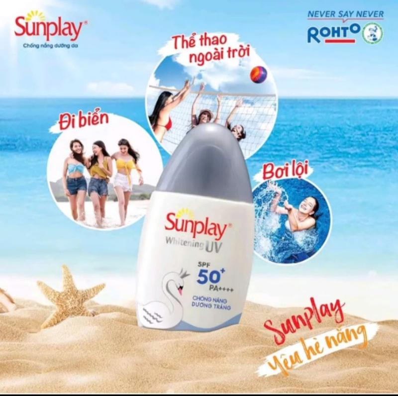 Kem Chống Nắng Sunplay Dưỡng Trắng, Dưỡng Ẩm, Giải Nhiệt Cho Mọi Loại Da Người Lớn Và Trẻ Em - Sữa Chống Nắng Sunplay 1