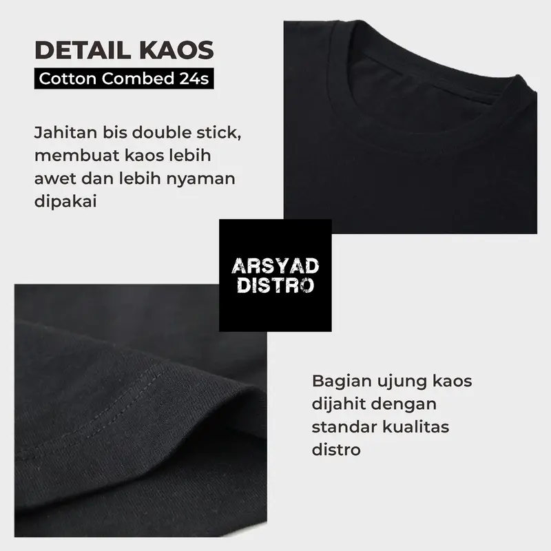 Kaos Music JECOVOX distro - Premium Tshirt band Katun Combed 24s 3