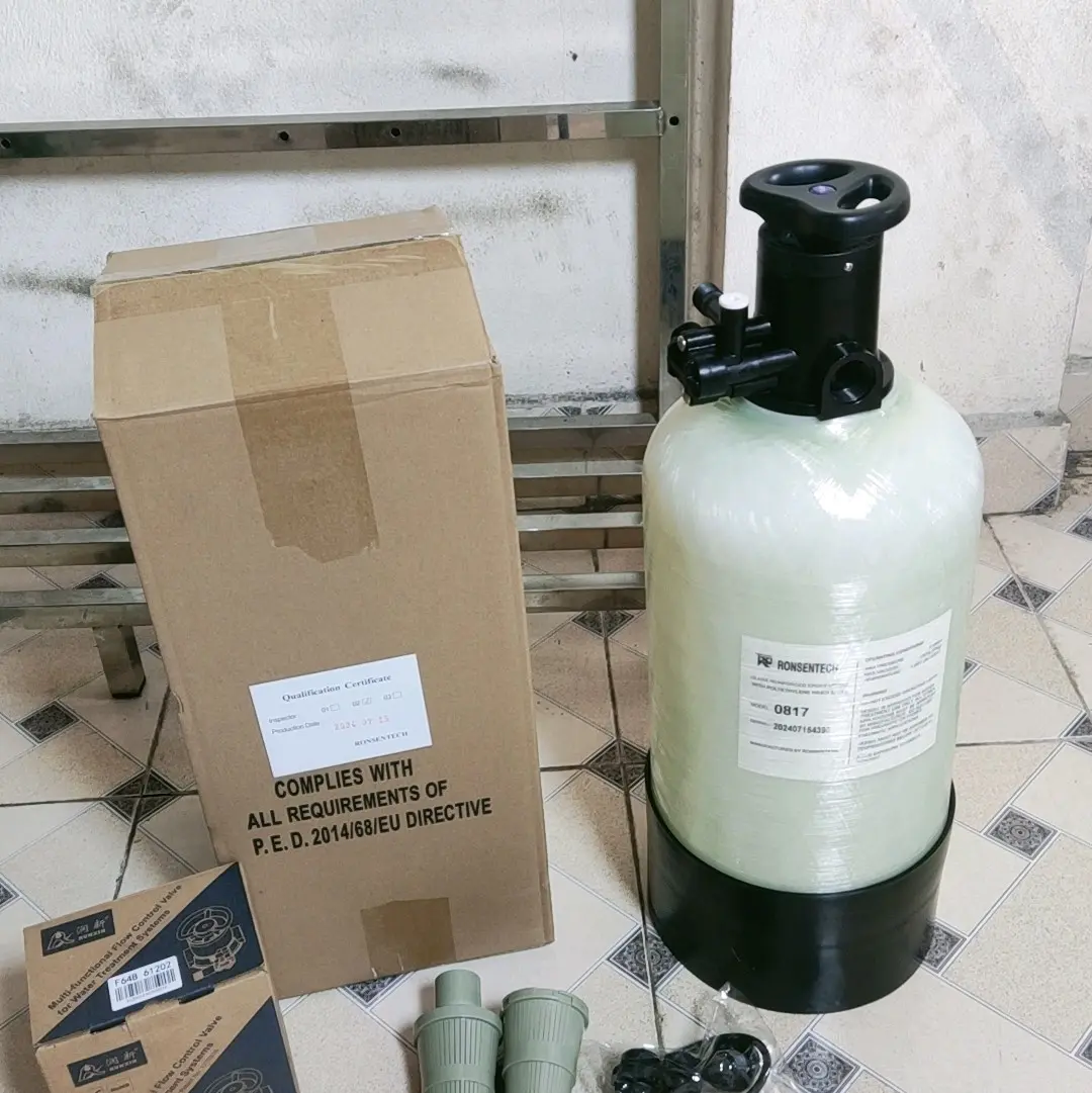 Bộ lọc nước composite 817 và máy lọc nước ion kiềm