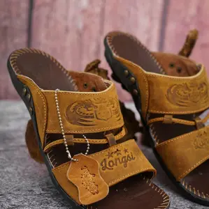 LONGSI SANDAL KULIT ORIGINAL LANGSUNG DARI PABRIK