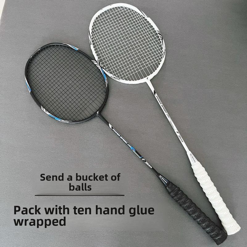 Product Introduction of Balanced Bamboo 4u Ultra-Light Full Carbon Fiber Badminton Racket Durable Single Shot Men and Women Training Competition Professional Shot 4