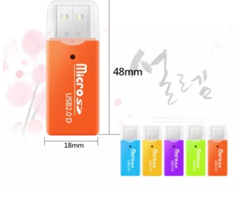 Product Introduction of cod Allan Digital USB 2.0 Micro SD Card Reader Memory Hi-Speed Micro SD /TF Card Reader/ MicroSD / Random Color ( CAN'T USE SD CARD )cod 3