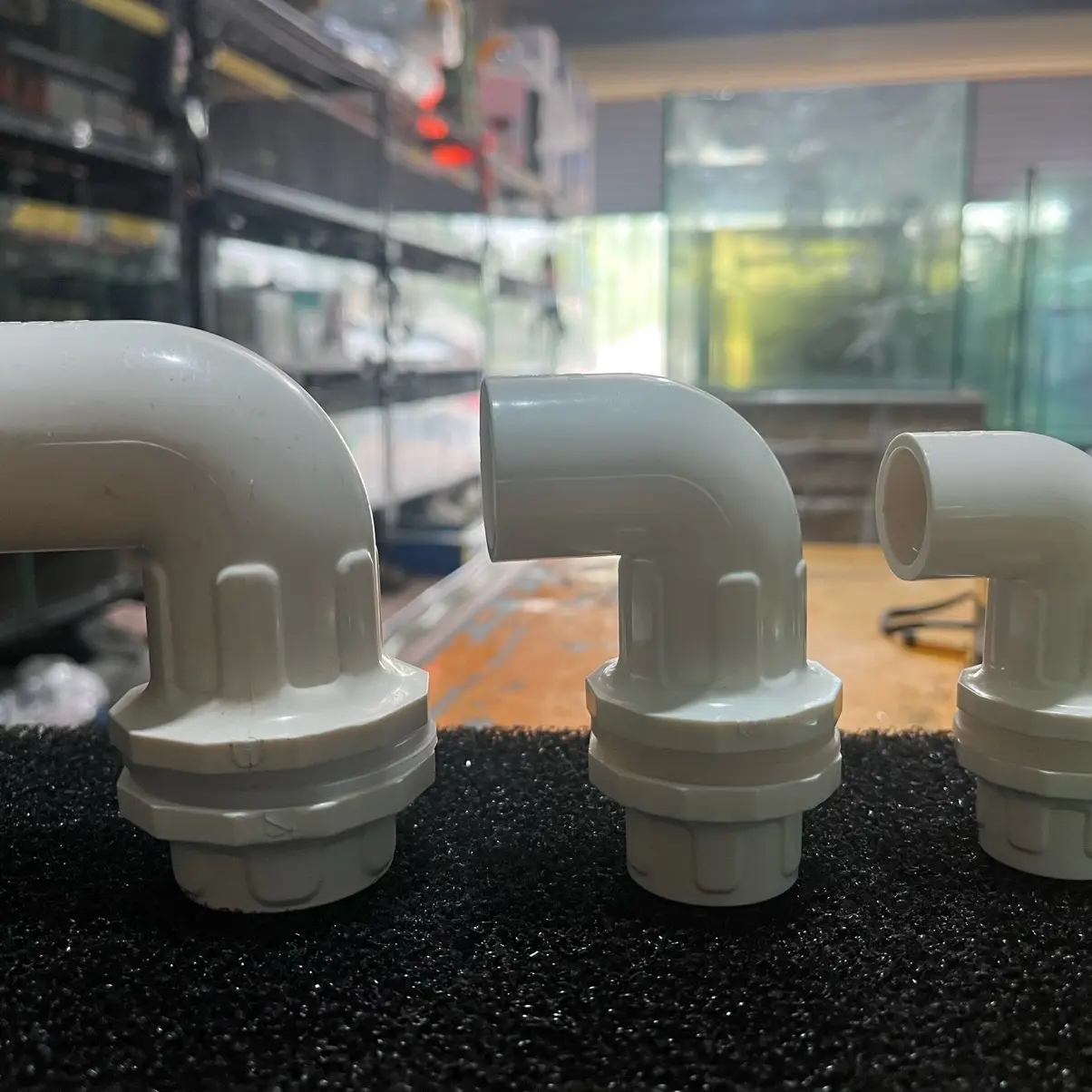 Cus nối vuông ren ống nước bể cá , ren trong - ngoài vuông ren ống nước fi20-25-32