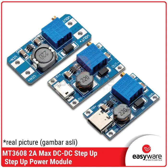 MT3608 2A Step Up Adjustable DC to DC Modul
