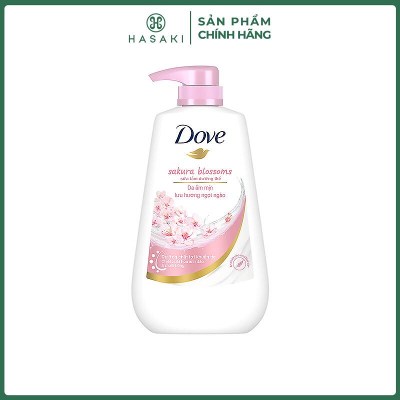 Sữa Tắm Dưỡng Thể Dove Da Ẩm Mịn Lưu Hương Ngọt Ngào 500g | HASAKI BEAUTY Dưỡng Body Dưỡng Da Body