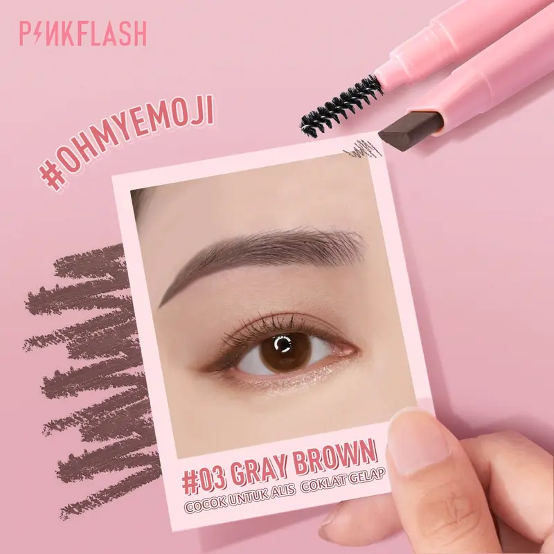 PINKFLASH Waterproof Auto Eyebrow Pencil | PF-E09 4