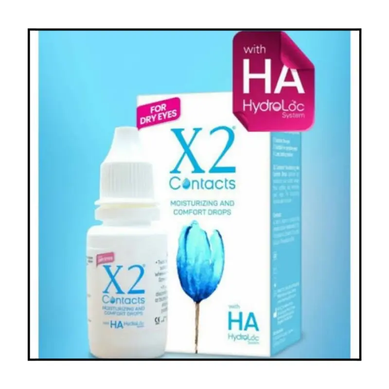 Cairan Tetes Softlens X2 15ML - Tetes Mata Softlens  Kering - Lensa Kontak X2 -  Eye - Softlens -  Soflen 0