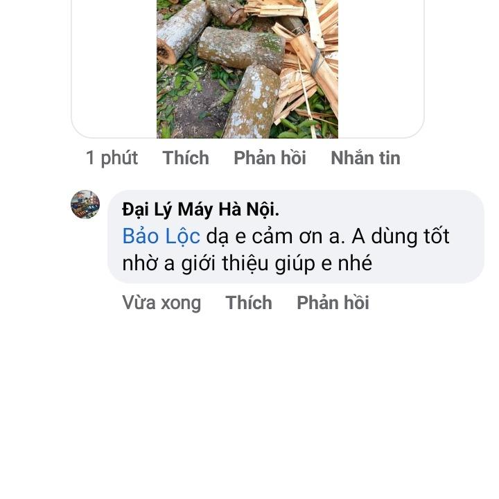 Máy cưa xích chạy xăng đời mới CS73 lam dúc, ốp giật nhôm 4