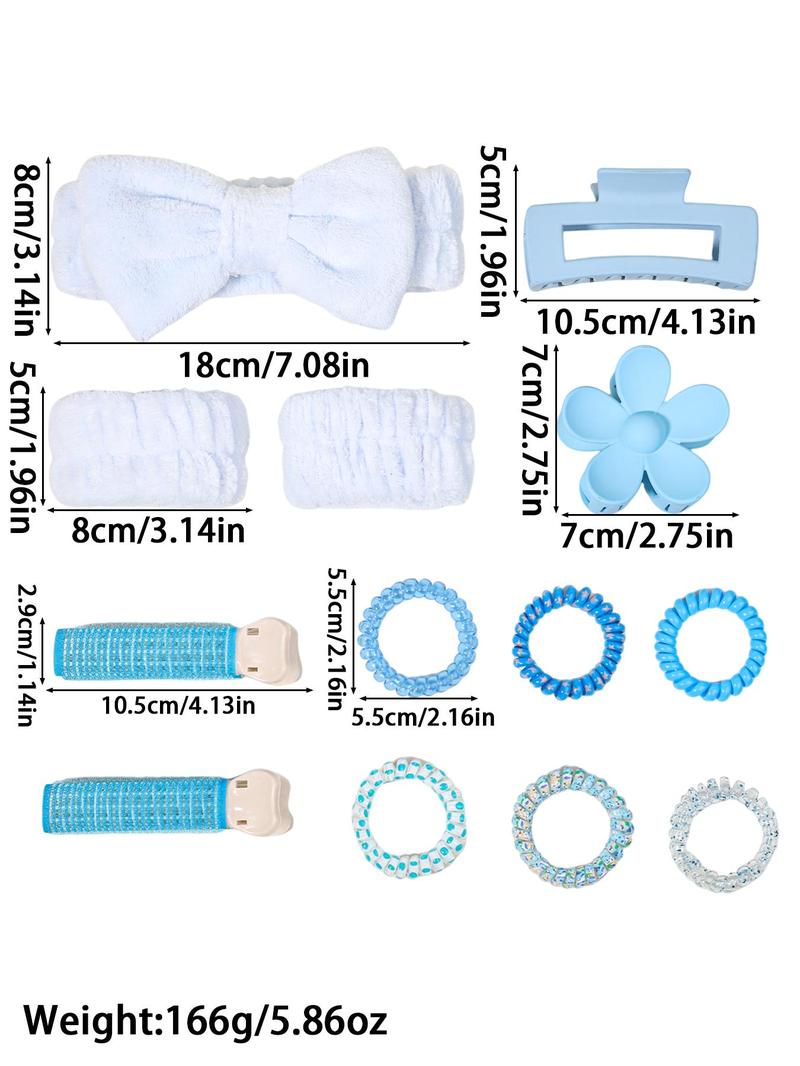 Product Introduction of Hair Accessories Set, Hair Claw & Hair Tie & Hair Band & Hair Clip, Casual Versatile Hair Accessories for Women & Girls 1