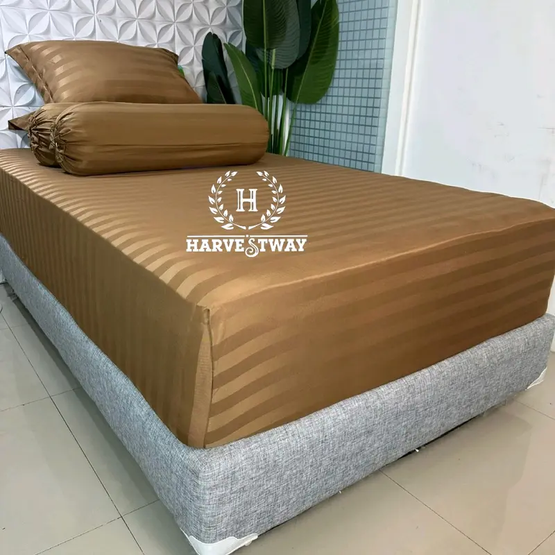 Tinggi 40 (ETALASE A) Sprei Hotel Salur Dobby Mikrotenssel Premium Gramasi 120 1