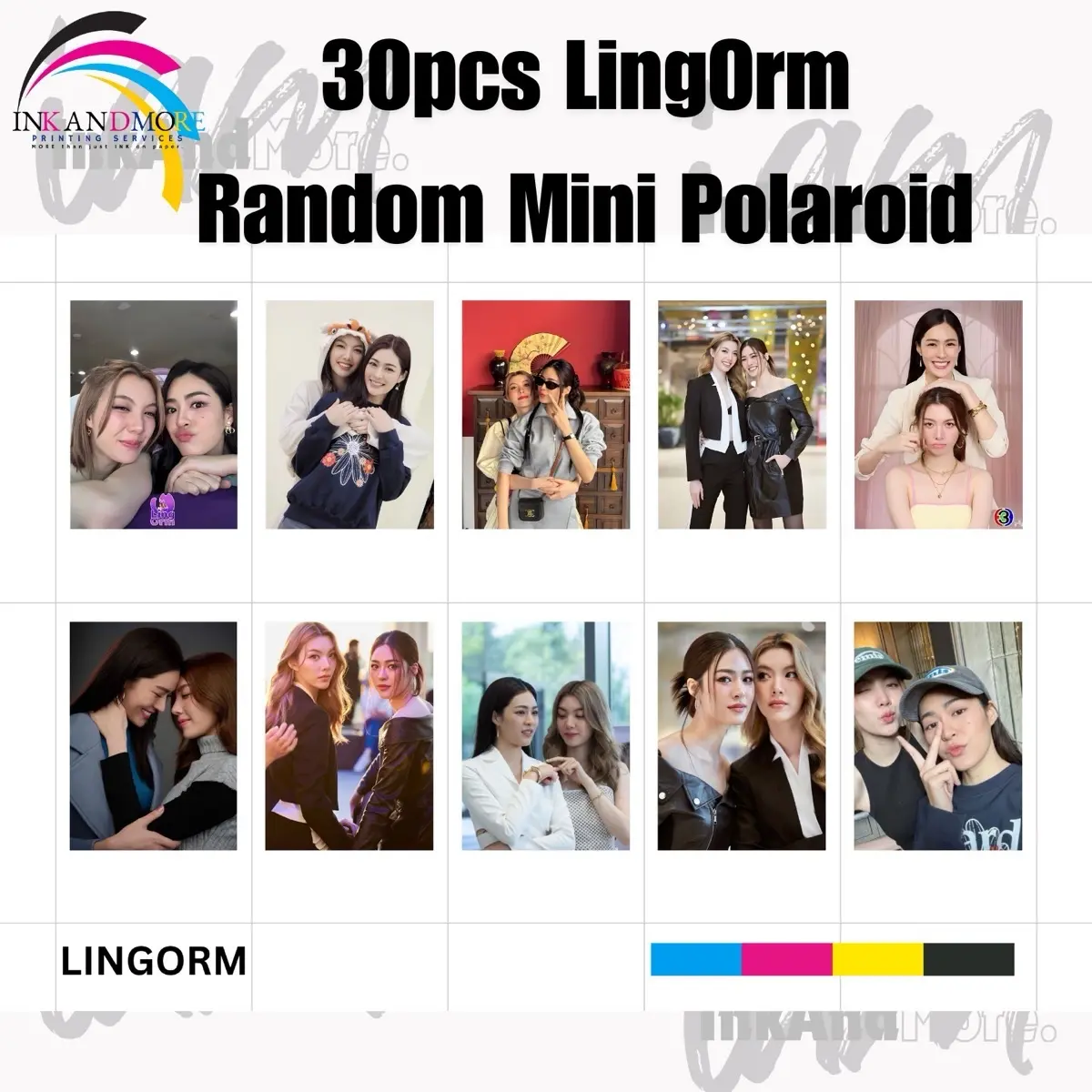 30pcs LingOrm Inspired Mini Polaroid