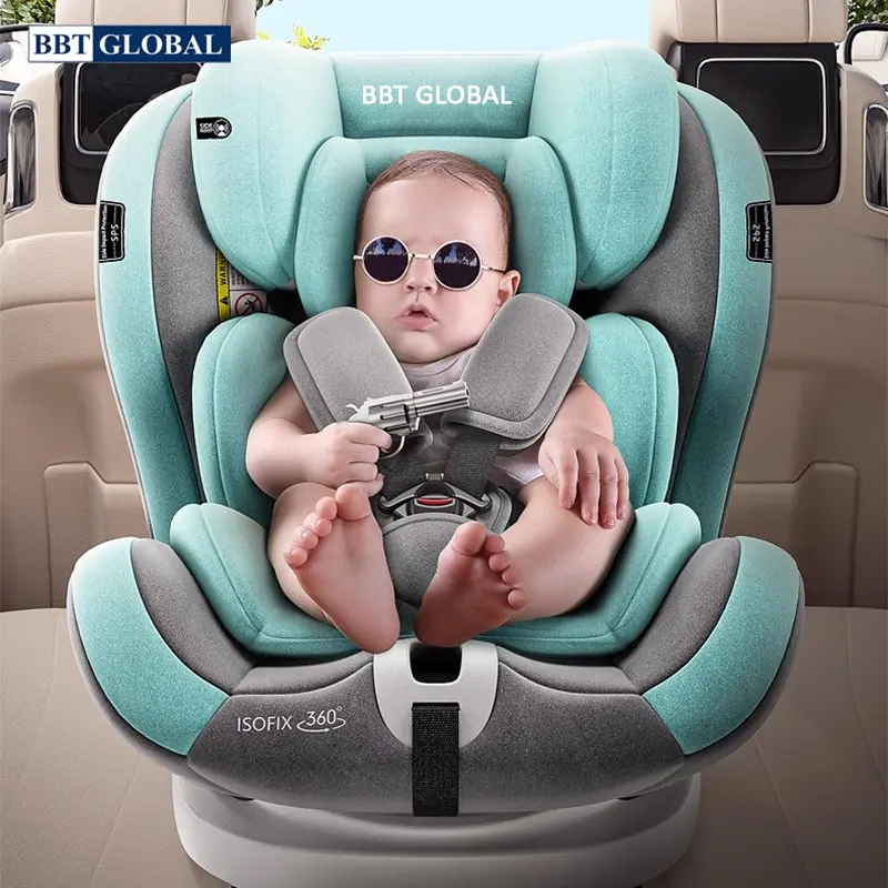 [CAR SEAT] Ghế ngồi ô tô cho bé xoay 360 độ, an toàn cho trẻ sơ sinh tới 12 tuổi GX303 1