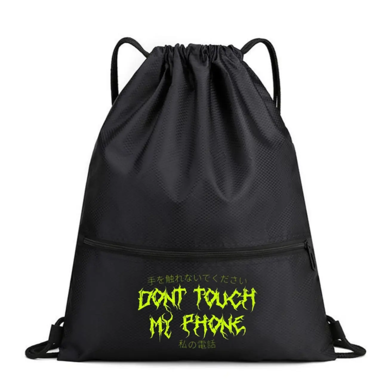 Zeina Tas Serut Olahraga / Traveling / Stringbag Uniseck Canvas Kanvas