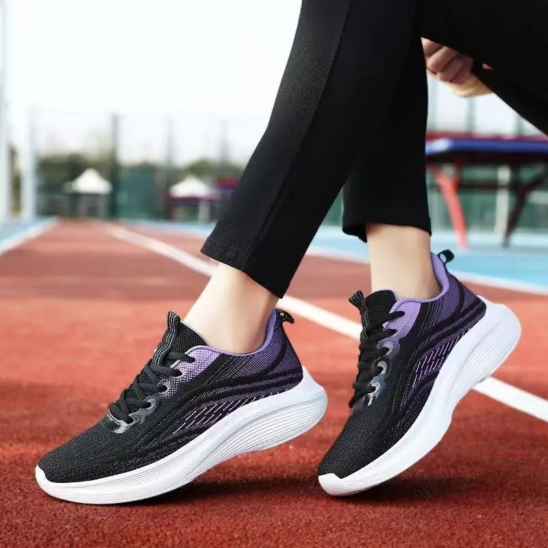 SEP045 (Tanpa Kotak) Sepatu Sneakers Wanita Warna Kasual Jalan Jalan Sporty Model Korea Fashion Casual Sport Olahraga COD Shoes 0