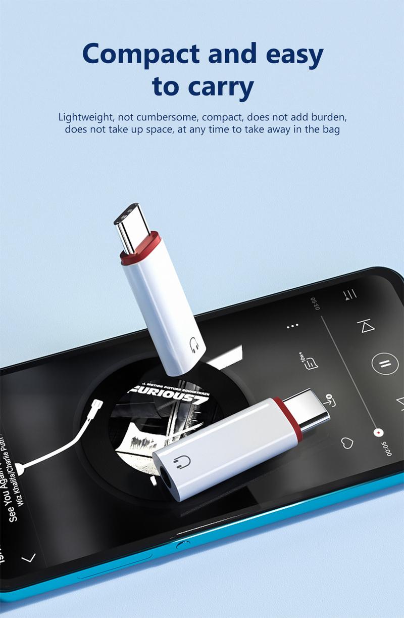 Product Introduction of Bộ chuyển đổi phù hợp cho tai nghe Apple 3,5 mm sang nghe âm thanh của Apple Bộ chuyển đổi iOS dây  sạc Phụ Kiện Nghe Nhạc 17