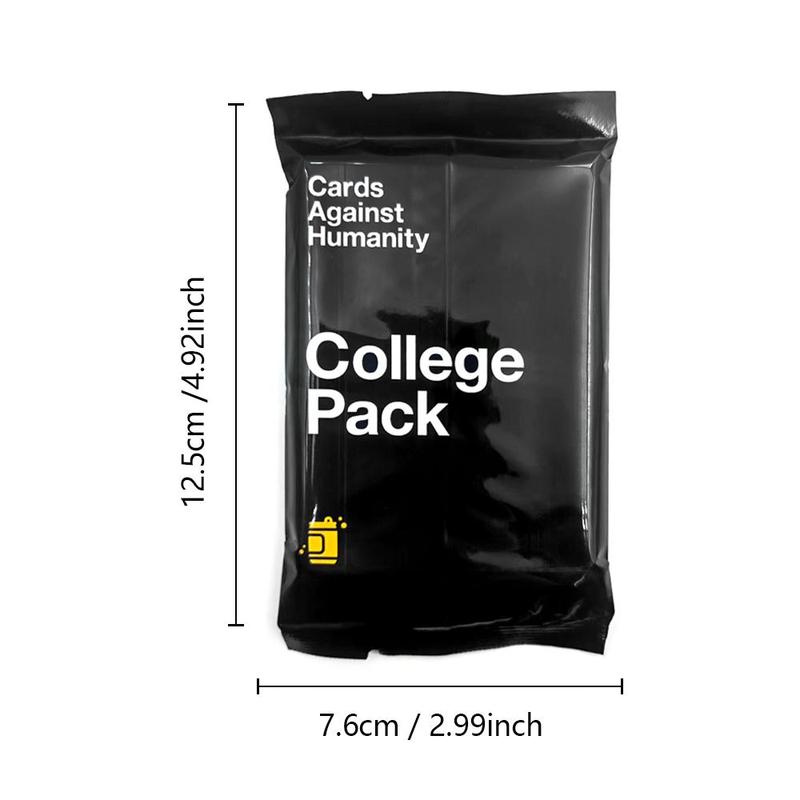 Card Against Humanity Mini Expansion College Pack, Funny Card Game, Party Game for Adults, Birthday Gift, Party Favors 1