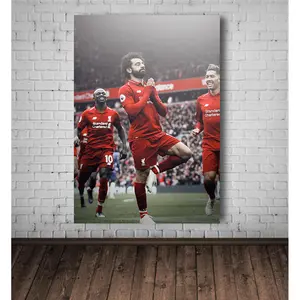 Poster LIVERPOOL frame bola A3 (31x46cm) walldecor TRIO FIRMANSAH 1