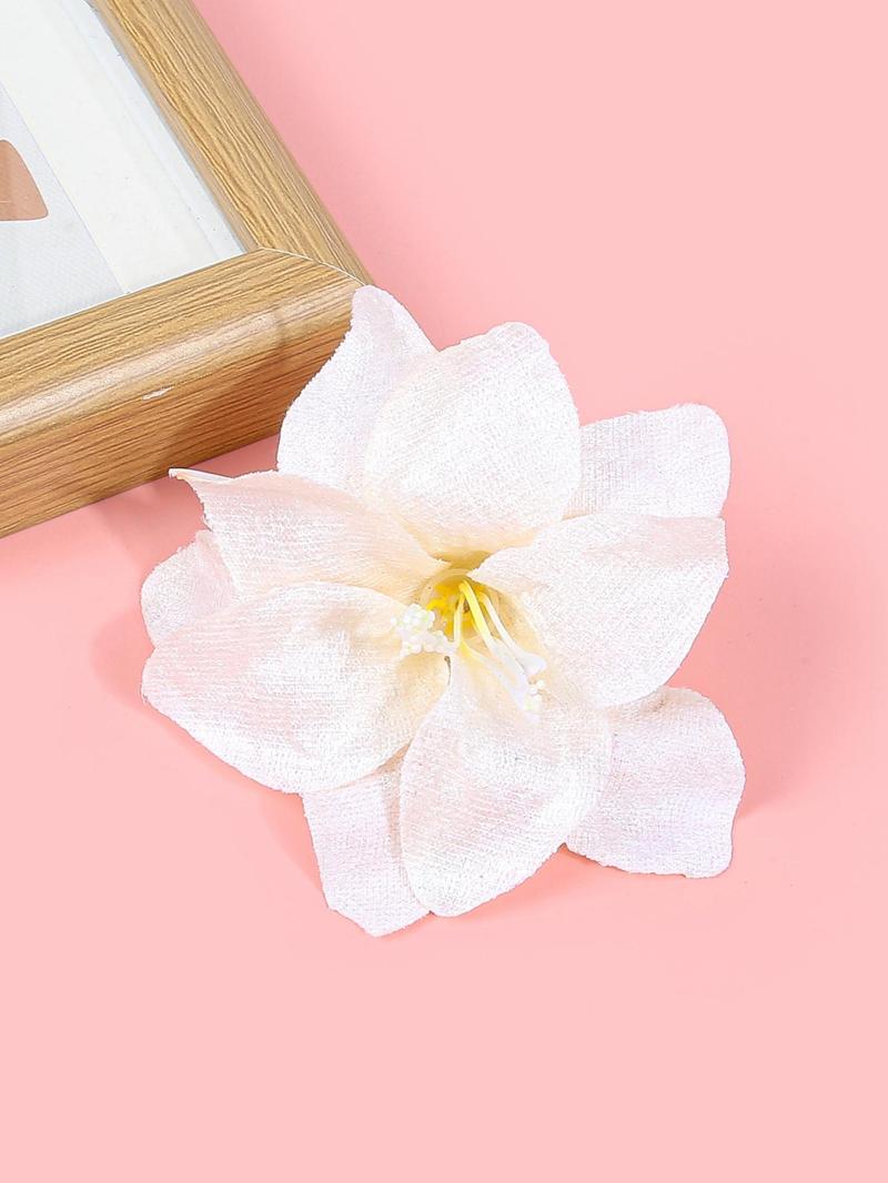 Product Introduction of Flower Design Hair Clip, Colorful Hair Accessories for Women & Girls, Minimalist Headwear Suitable for Thick Hair, Fashion Hair Accessories for Party, Daily Clothing Decor, Barrettes 5